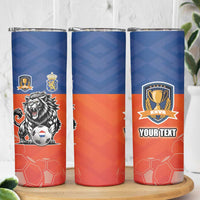 Netherlands Football Skinny Tumbler Oranje Lion Go Champion