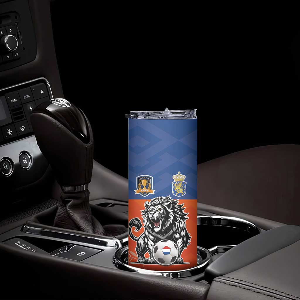 Netherlands Football Skinny Tumbler Oranje Lion Go Champion