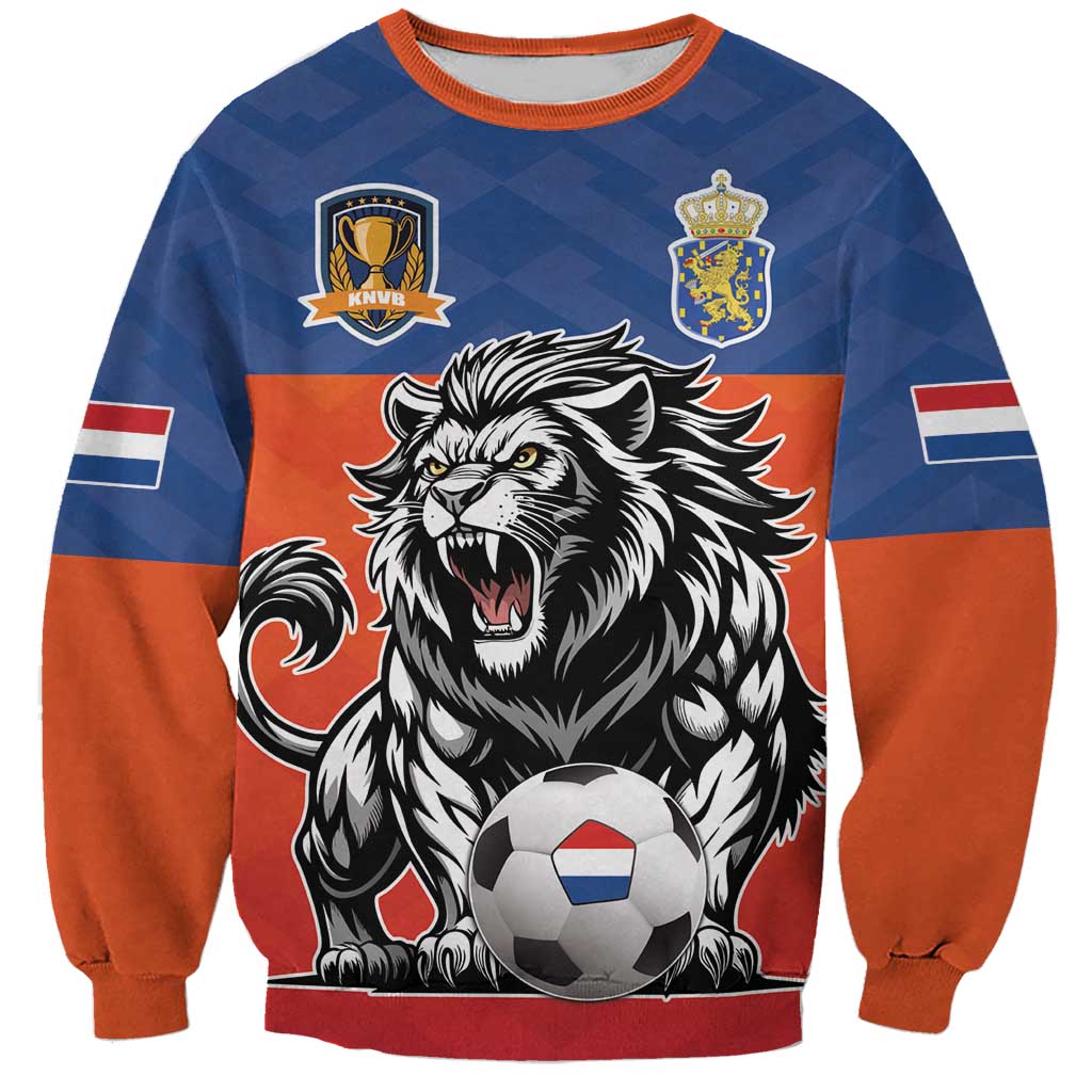 Netherlands Football Sweatshirt Oranje Lion Go Champion