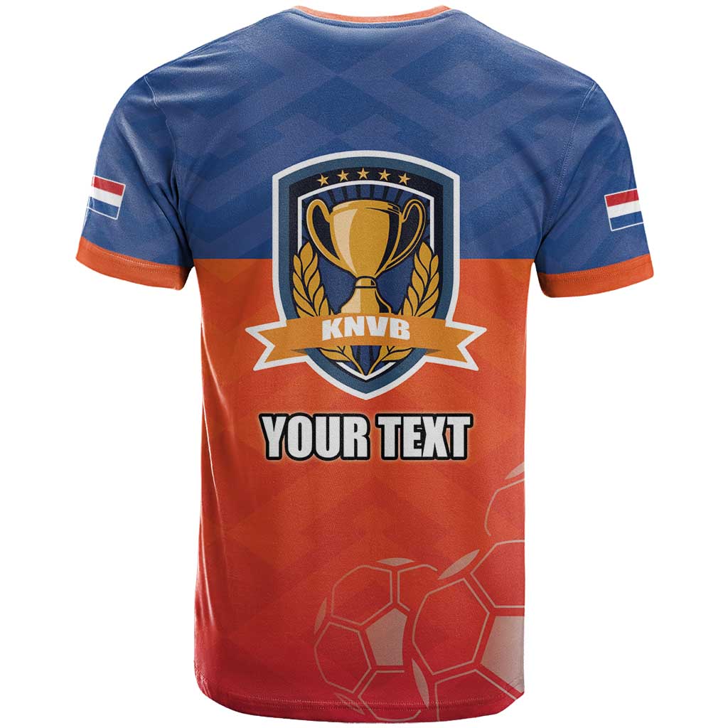 Netherlands Football T Shirt Oranje Lion Go Champion
