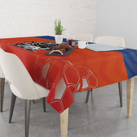 Netherlands Football Tablecloth Oranje Lion Go Champion
