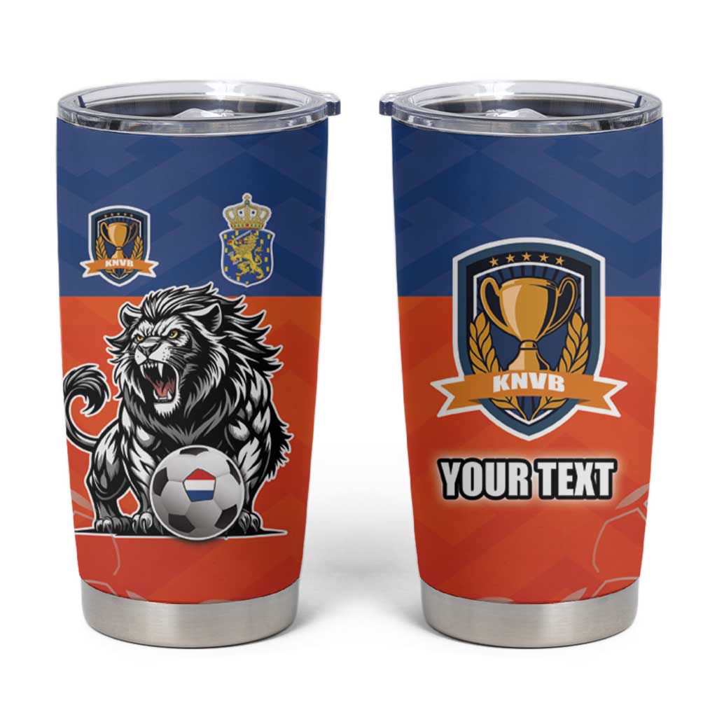 Netherlands Football Tumbler Cup Oranje Lion Go Champion