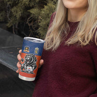 Netherlands Football Tumbler Cup Oranje Lion Go Champion