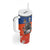 Netherlands Football Tumbler With Handle Oranje Lion Go Champion