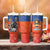 Netherlands Football Tumbler With Handle Oranje Lion Go Champion