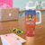 Netherlands Football Tumbler With Handle Oranje Lion Go Champion