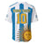 Personalized Argentina 10 Goat Baseball Jersey Greatest Of All Time Sporty Style