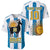 Personalized Argentina 10 Goat Baseball Jersey Greatest Of All Time Sporty Style
