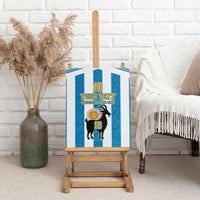 Personalized Argentina 10 Goat Canvas Wall Art Greatest Of All Time Sporty Style