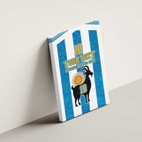 Personalized Argentina 10 Goat Canvas Wall Art Greatest Of All Time Sporty Style