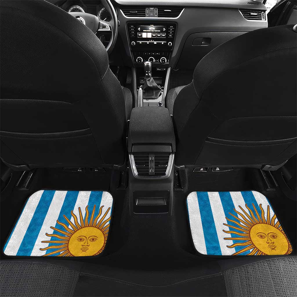 Personalized Argentina 10 Goat Car Mats Greatest Of All Time Sporty Style