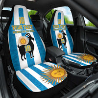 Personalized Argentina 10 Goat Car Seat Cover Greatest Of All Time Sporty Style