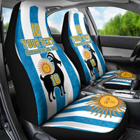 Personalized Argentina 10 Goat Car Seat Cover Greatest Of All Time Sporty Style