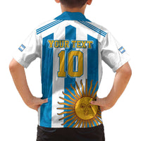 Personalized Argentina 10 Goat Family Matching Off The Shoulder Long Sleeve Dress and Hawaiian Shirt Greatest Of All Time Sporty Style