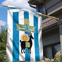Personalized Argentina 10 Goat Garden Flag Greatest Of All Time Sporty Style