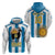 Personalized Argentina 10 Goat Hoodie Greatest Of All Time Sporty Style