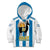 Personalized Argentina 10 Goat Kid Hoodie Greatest Of All Time Sporty Style