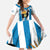 Personalized Argentina 10 Goat Kid Short Sleeve Dress Greatest Of All Time Sporty Style