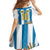 Personalized Argentina 10 Goat Kid Short Sleeve Dress Greatest Of All Time Sporty Style