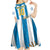 Personalized Argentina 10 Goat Kid Short Sleeve Dress Greatest Of All Time Sporty Style