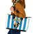 Personalized Argentina 10 Goat Leather Tote Bag Greatest Of All Time Sporty Style