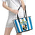 Personalized Argentina 10 Goat Leather Tote Bag Greatest Of All Time Sporty Style