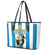 Personalized Argentina 10 Goat Leather Tote Bag Greatest Of All Time Sporty Style