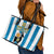 Personalized Argentina 10 Goat Leather Tote Bag Greatest Of All Time Sporty Style