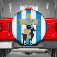 Personalized Argentina 10 Goat Spare Tire Cover Greatest Of All Time Sporty Style