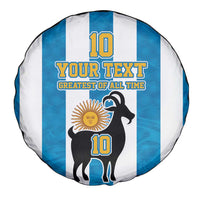 Personalized Argentina 10 Goat Spare Tire Cover Greatest Of All Time Sporty Style