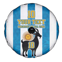 Personalized Argentina 10 Goat Spare Tire Cover Greatest Of All Time Sporty Style