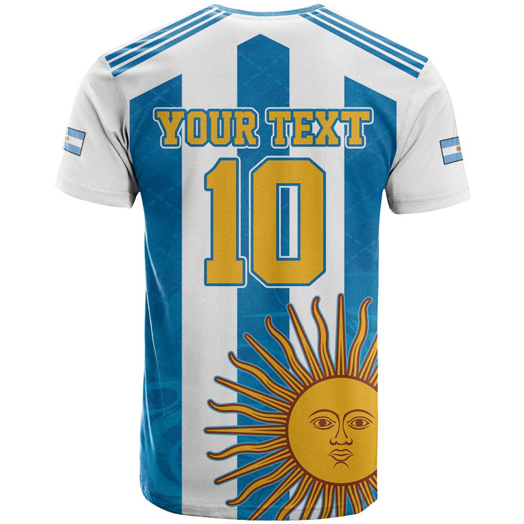 Personalized Argentina 10 Goat T Shirt Greatest Of All Time Sporty Style