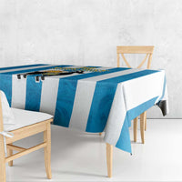 Personalized Argentina 10 Goat Tablecloth Greatest Of All Time Sporty Style