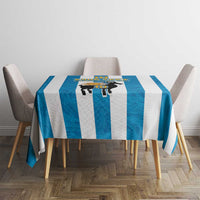 Personalized Argentina 10 Goat Tablecloth Greatest Of All Time Sporty Style