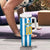 Personalized Argentina 10 Goat Tumbler With Handle Greatest Of All Time Sporty Style