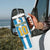 Personalized Argentina 10 Goat Tumbler With Handle Greatest Of All Time Sporty Style