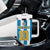 Personalized Argentina 10 Goat Tumbler With Handle Greatest Of All Time Sporty Style