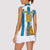 Personalized Argentina 10 Goat Women Sleeveless Polo Shirt Greatest Of All Time Sporty Style