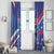 Custom United States Ice Hockey Window Curtain USA Go Champions Sporty Style