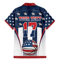 Custom United States Basketball Family Matching Mermaid Dress and Hawaiian Shirt USA Eagle Mascot Style