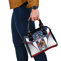 Custom United States Basketball Shoulder Handbag USA Eagle Mascot Style