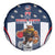 Custom United States Basketball Spare Tire Cover USA Eagle Mascot Style