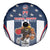Custom United States Basketball Spare Tire Cover USA Eagle Mascot Style
