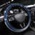 United States Basketball Steering Wheel Cover USA Eagle Mascot Style