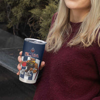 Custom United States Basketball Tumbler Cup USA Eagle Mascot Style