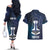 Personalized Finland Drakkar Vikings Couples Matching Off The Shoulder Long Sleeve Dress and Hawaiian Shirt Suomi Flag Viking Thor Runes