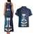Personalized Finland Drakkar Vikings Couples Matching Tank Maxi Dress and Hawaiian Shirt Suomi Flag Viking Thor Runes