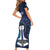 Personalized Finland Drakkar Vikings Family Matching Short Sleeve Bodycon Dress and Hawaiian Shirt Suomi Flag Viking Thor Runes