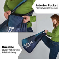 Personalized Finland Drakkar Vikings Grocery Bag Suomi Flag Viking Thor Runes