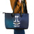 Personalized Finland Drakkar Vikings Leather Tote Bag Suomi Flag Viking Thor Runes